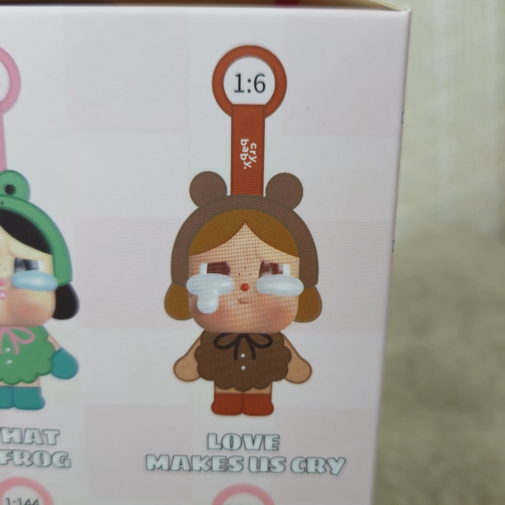 (NEW) Pop Mart Love Makes Us Cry CRYBABY Crying Again Series Plush PopNow SEALED